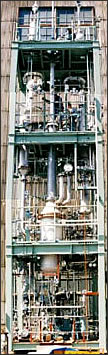 High-purity distillation system