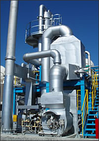 Catalytic deodorizing equipment for ammonia and VOC gas